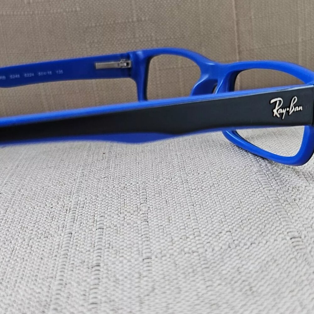 Ray-Ban Eyeglasses/Glasse Frame Black/Blue RB5246 5224 50[]16 135 Frame - Picture 6 of 12